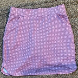 Pink Patterned Women's Skirt